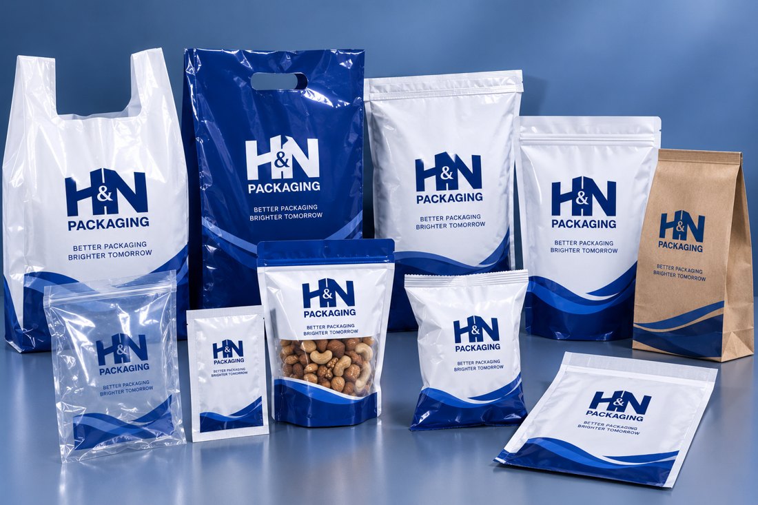 Gamme de sachets et sacs imprimés H&N Packaging